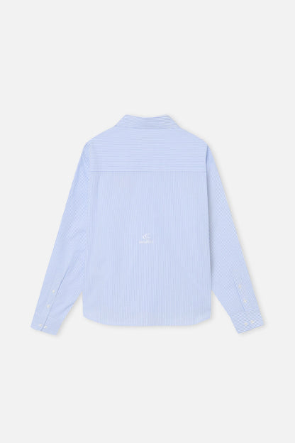 Germain Blue Striped Shirt