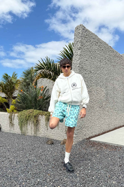 Champ Ecru Zipped Hoodie