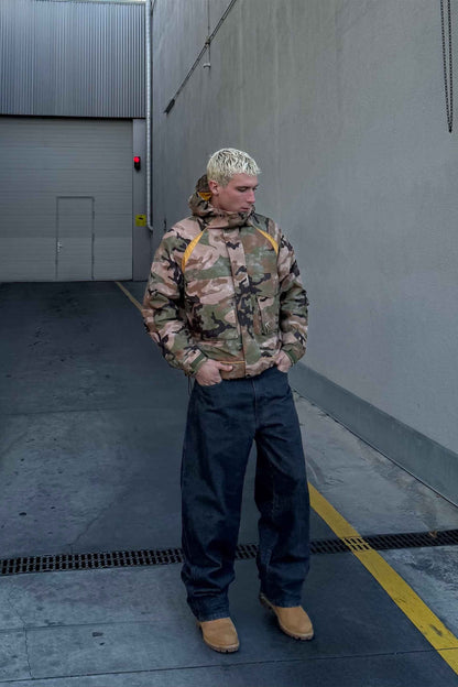 Camo Windbreaker