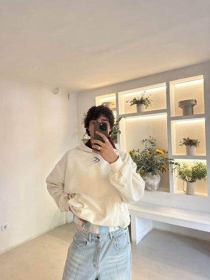 Chester Ecru Hoodie