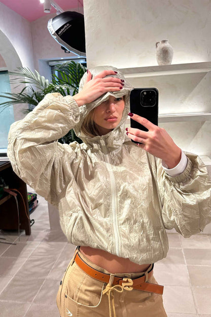 Salty Champagne Windbreaker