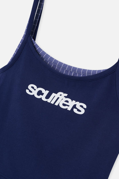 Jazzy Navy Top