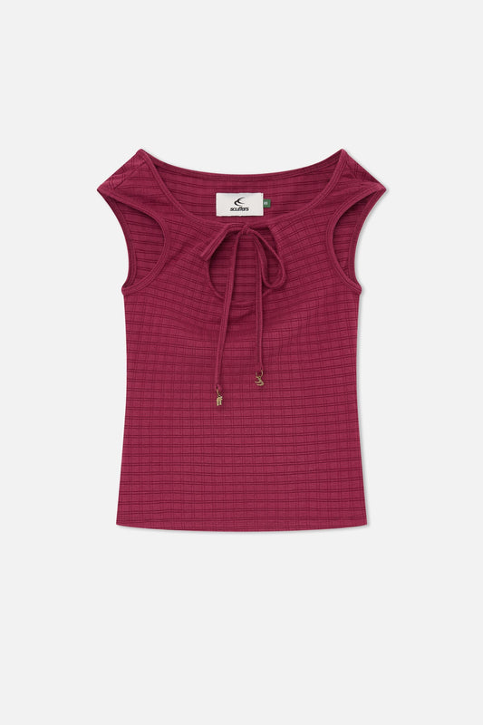 Kiuty Burgundy Top