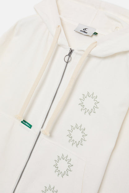 Masia Ecru Zipper