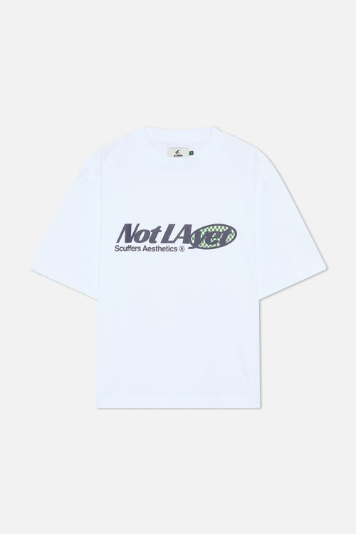 Not LA Yet White T-Shirt