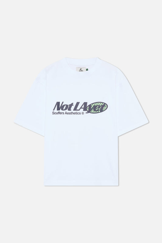 Not LA Yet White T-Shirt