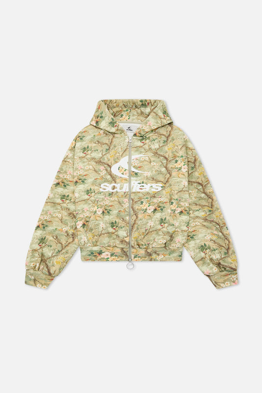 Real Flower Zipper