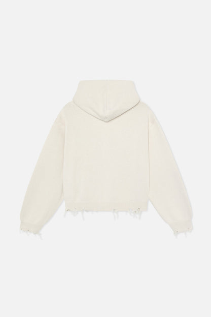 CLG Ecru Knit Zipper