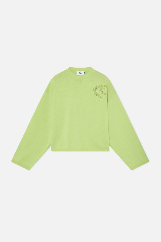 New Moon Green Knit