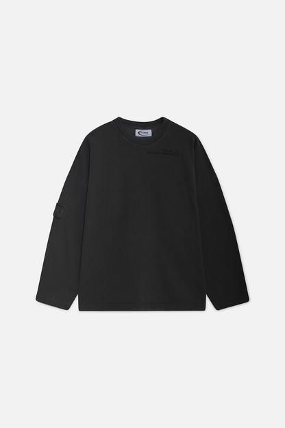 Star Sweatshirt Faded Grey
