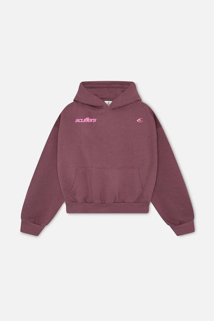 Motor Studios Burgundy Hoodie
