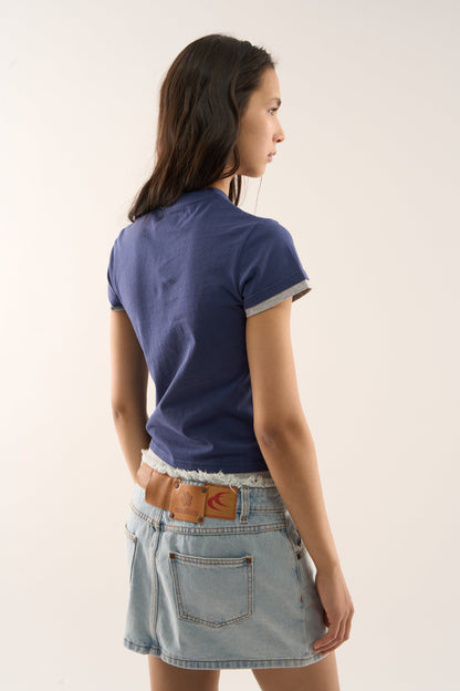Signature Navy Top