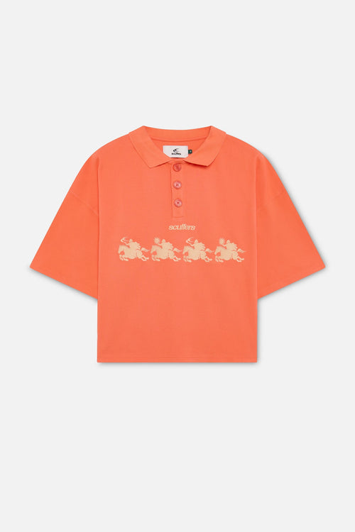 The Race Orange Polo