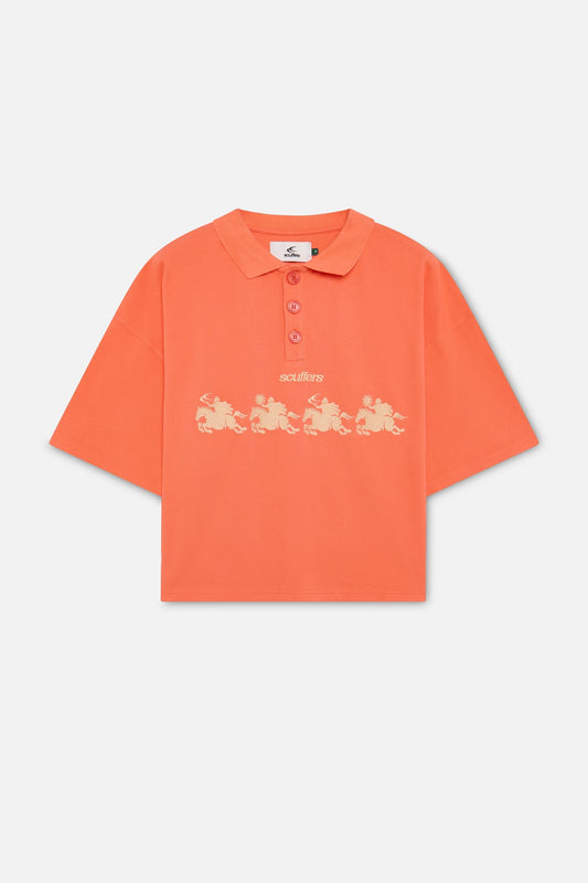 The Race Orange Polo