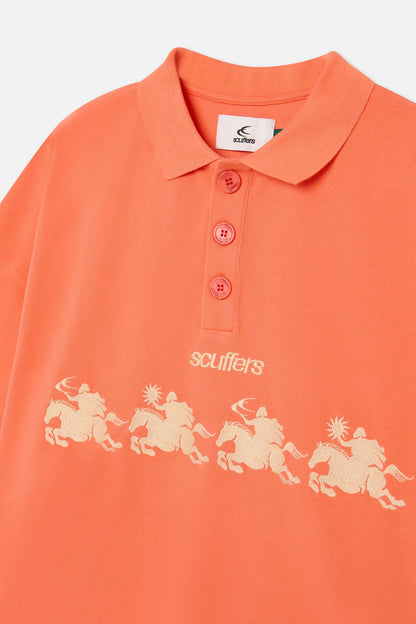 The Race Orange Polo