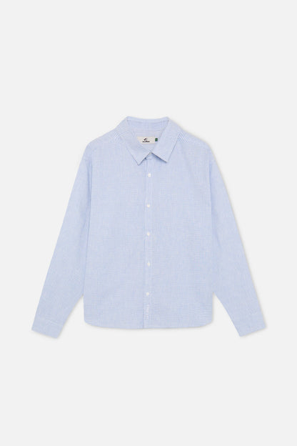 Twin Checkered Blue Shirt
