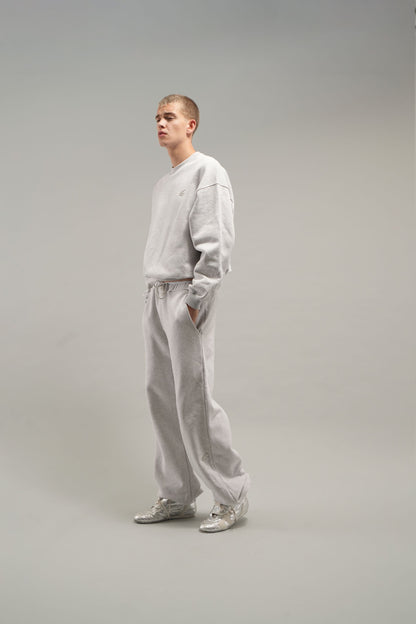 Everyday Grey Melange Crewneck