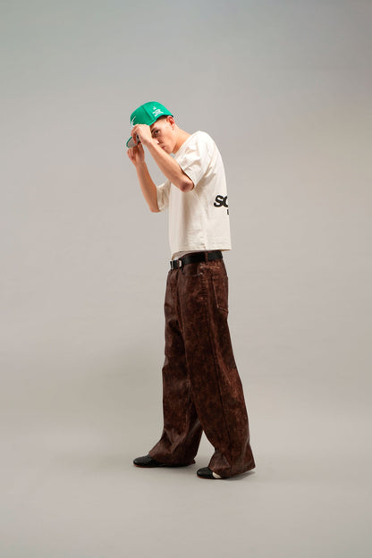 SCFF Fitted Green Cap